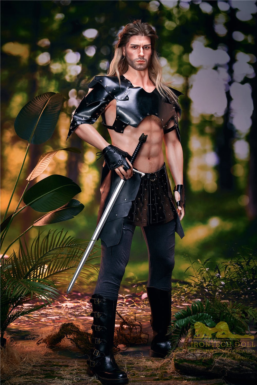 Irontech Medieval Knight Fantasy Sex Doll Siegfried 176cm