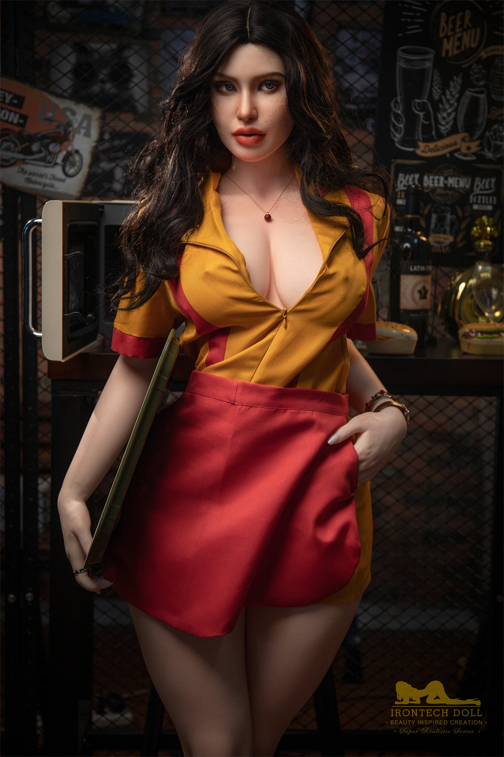 2 Broke Girls Kat Dennings Sex Doll 164cm (B-Cup) - Irontech Doll