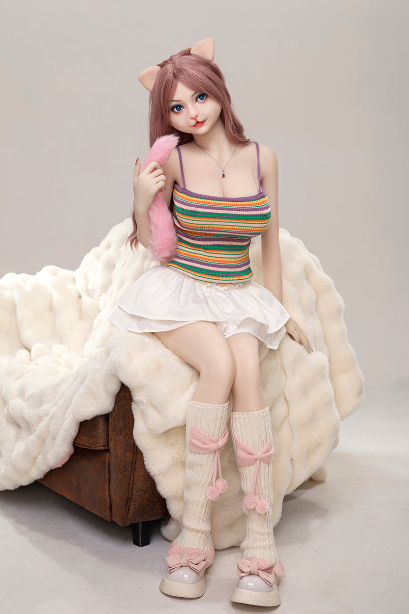 Aby Anthropomorphic Kitten Sex Doll 156cm - Dolls Castle