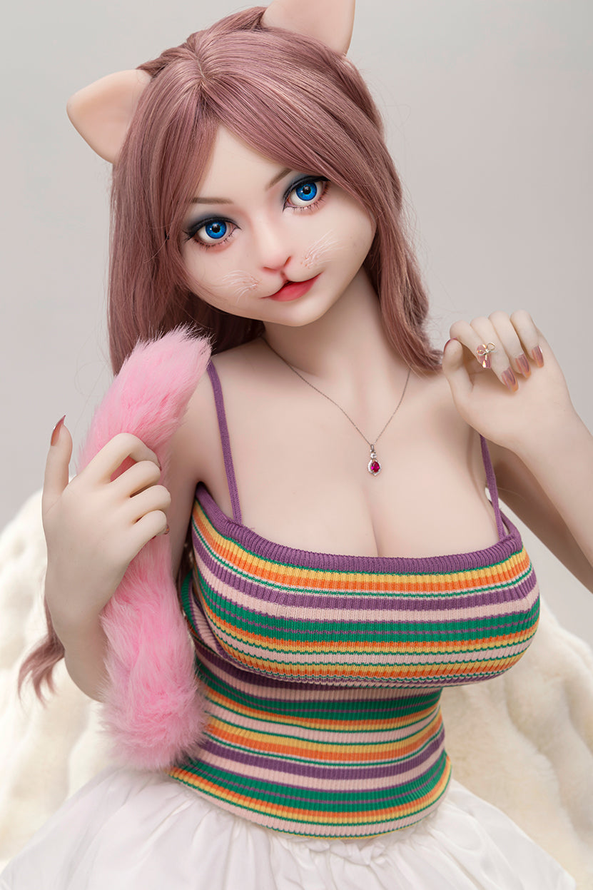 Aby Anthropomorphic Kitten Sex Doll 156cm - Dolls Castle