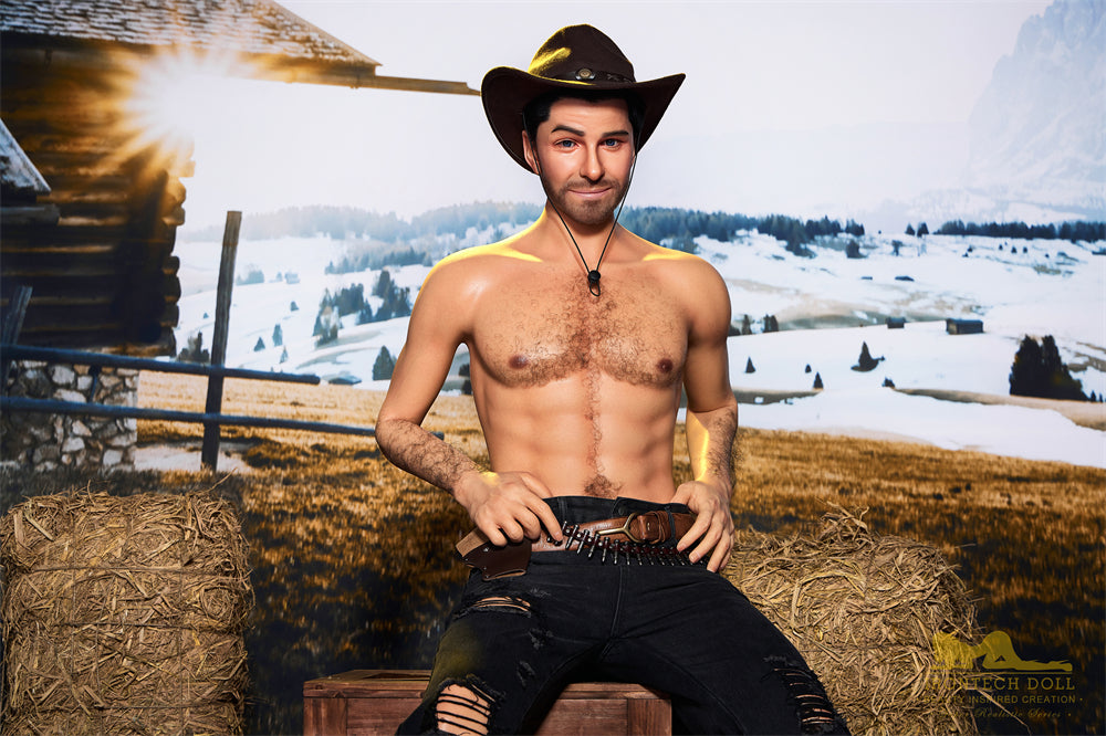 Allen 170cm Western Cowboy Male Sex Doll - Irontech Doll