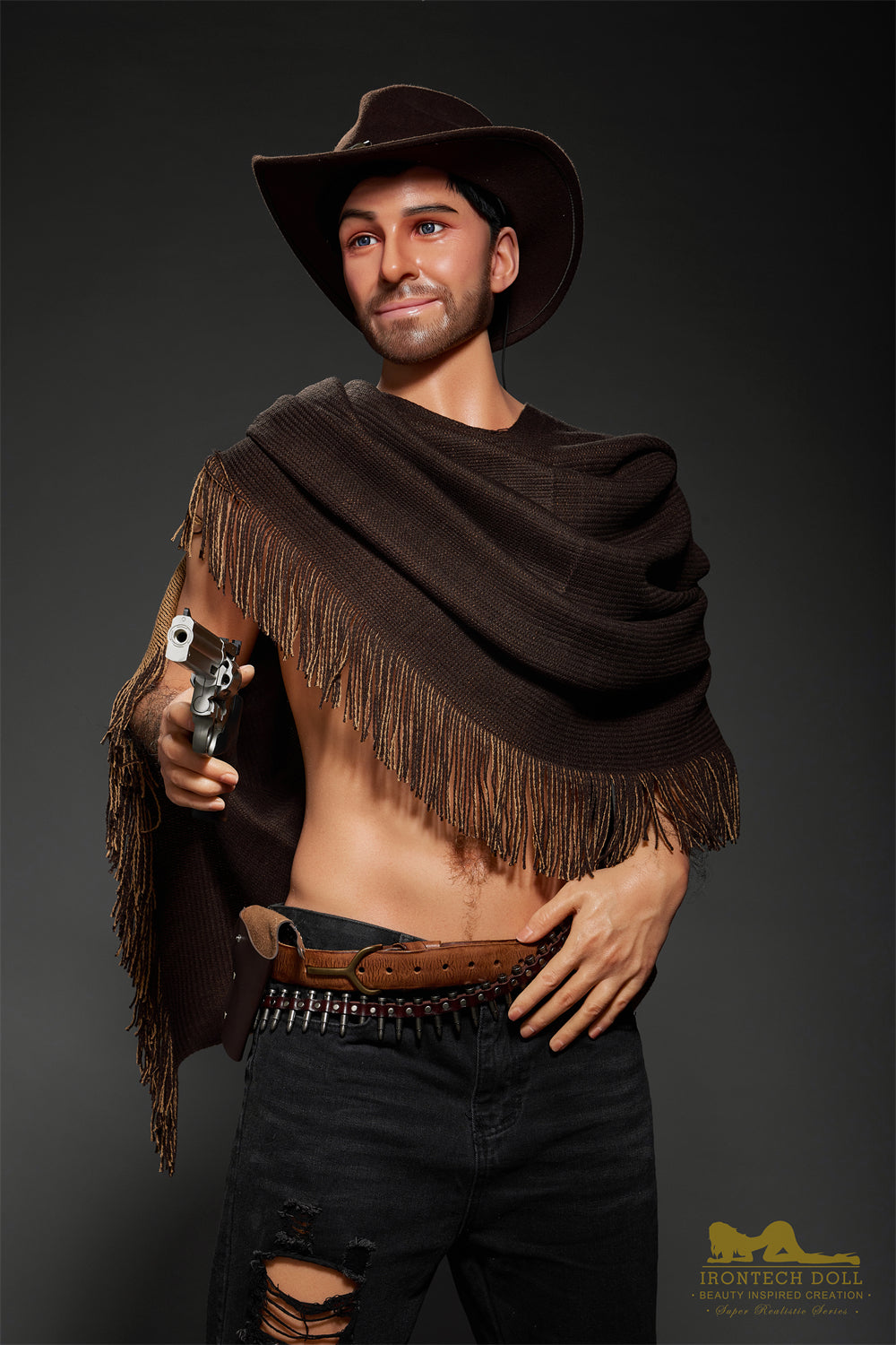 Allen 170cm Western Cowboy Male Sex Doll - Irontech Doll