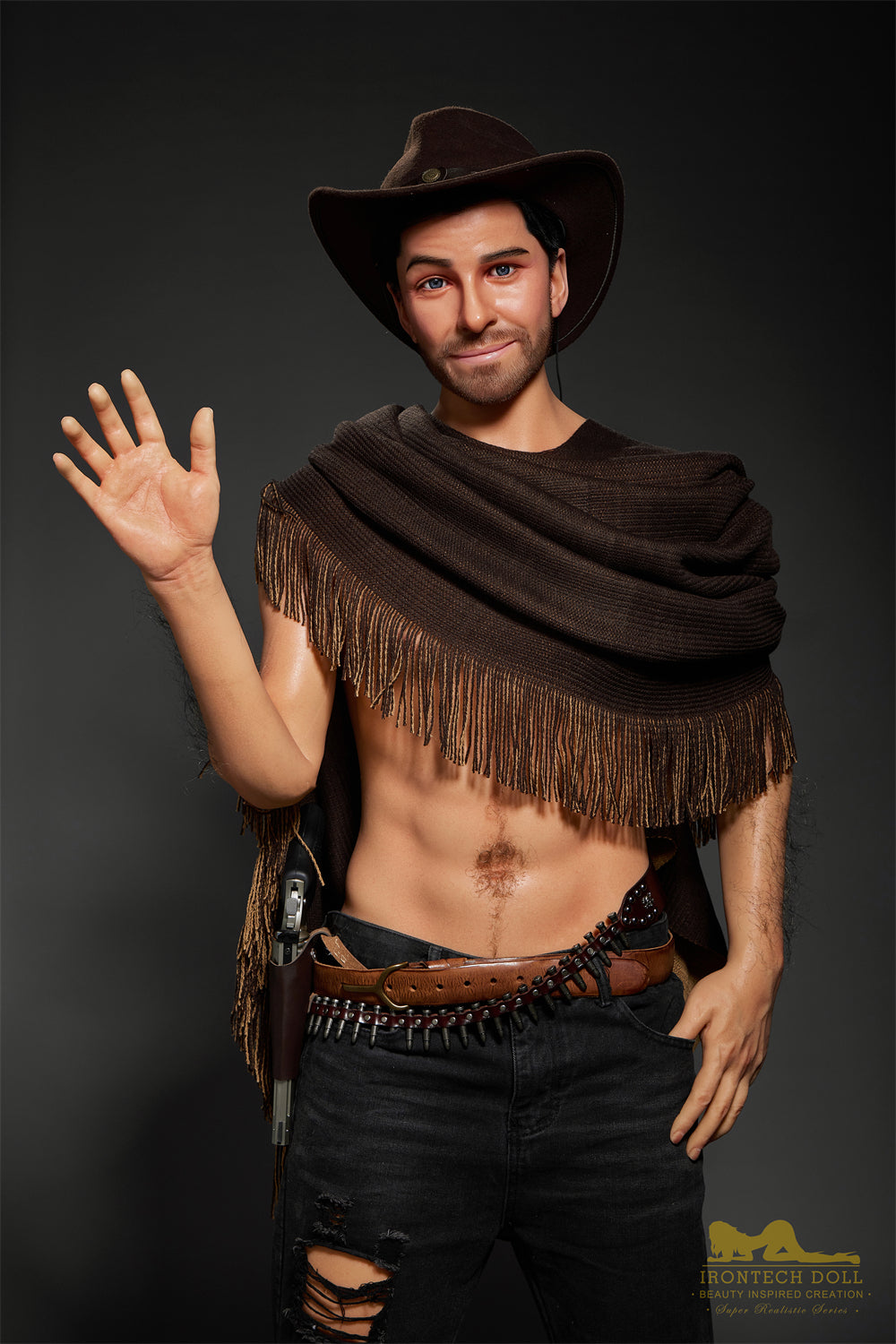 Allen 170cm Western Cowboy Male Sex Doll - Irontech Doll