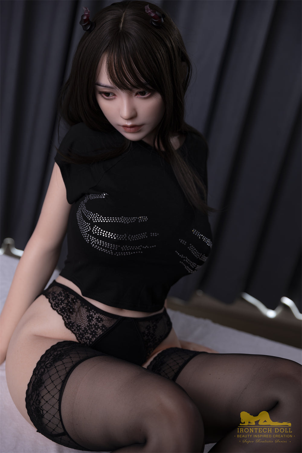 April Highend Asian Devil Cosplay Sex Doll 165cm - Irontech Doll