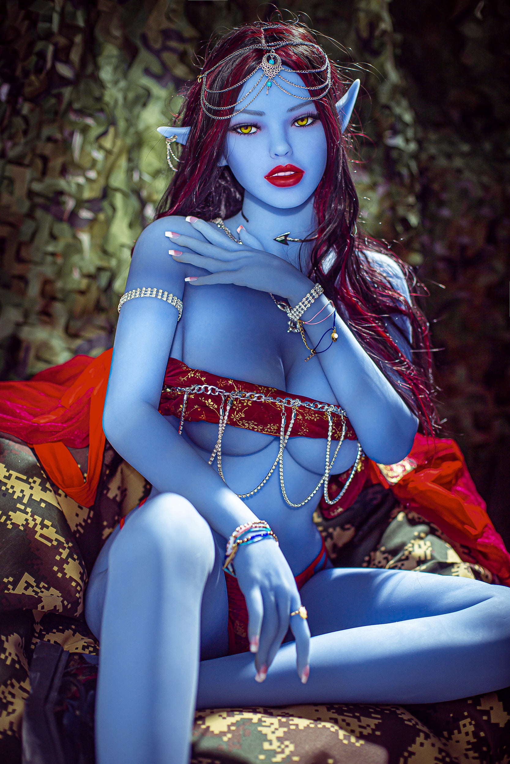 Blue Sex Doll Fantasy Elf Arden 158cm (EU STOCK)