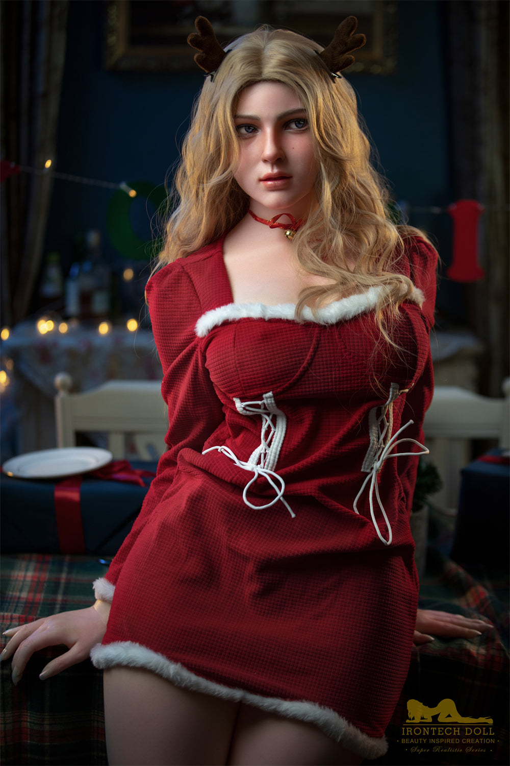 Britney Luxury Silicone Sex Doll Christmas 164cm - Irontech Doll