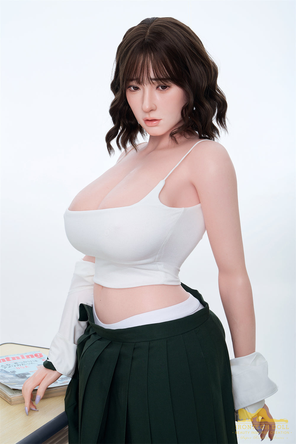 Clare Asian Realistic Shemale Sex Doll 162cm (G-cup) - Irontech Doll