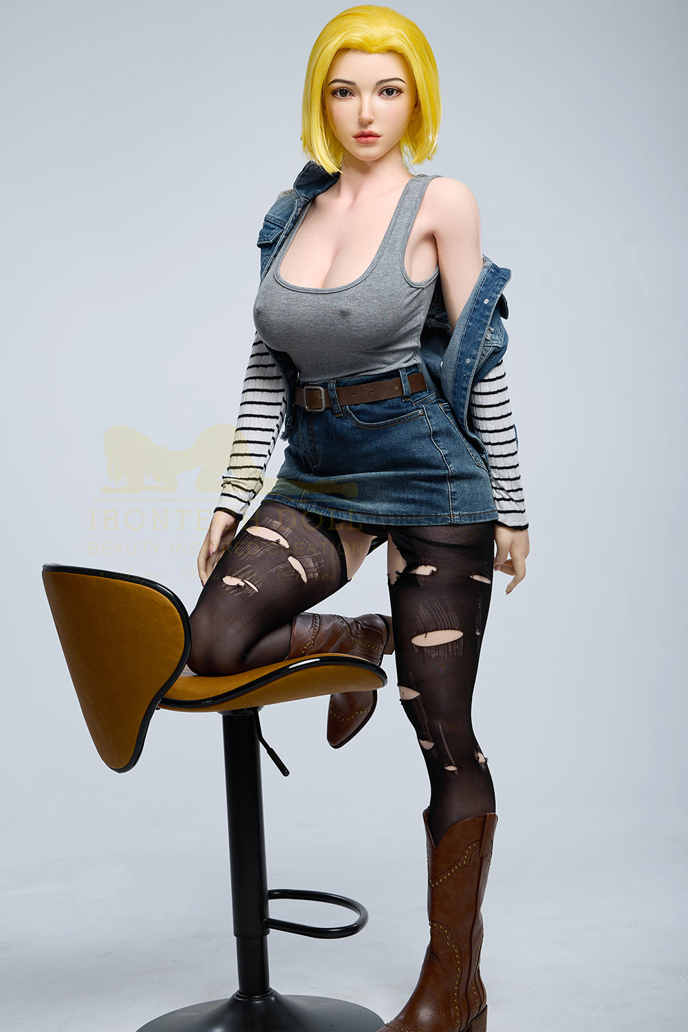 Dragon Ball Z Android 18 Sex Doll 159cm (B-Cup) - Irontech Doll