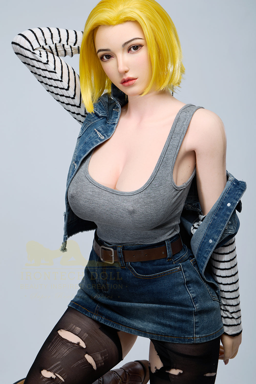 Dragon Ball Z Android 18 Sex Doll 159cm (B-Cup) - Irontech Doll