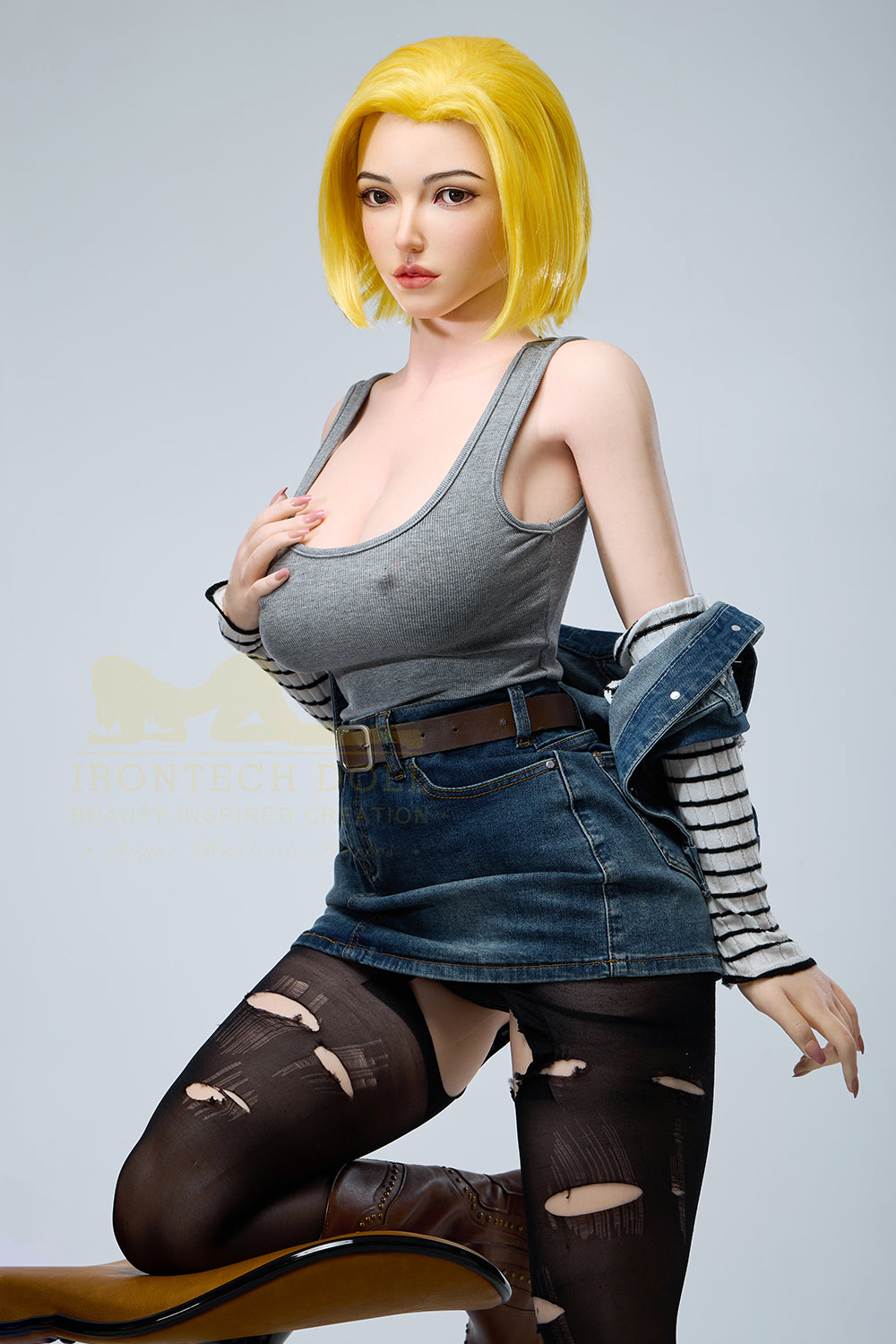 Dragon Ball Z Android 18 Sex Doll 159cm (B-Cup) - Irontech Doll