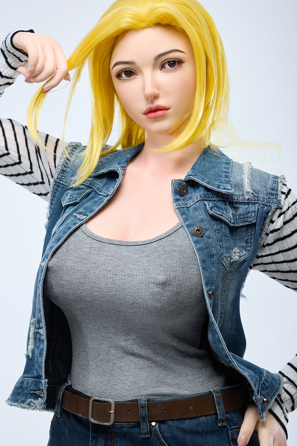 Dragon Ball Z Android 18 Sex Doll 159cm (B-Cup) - Irontech Doll