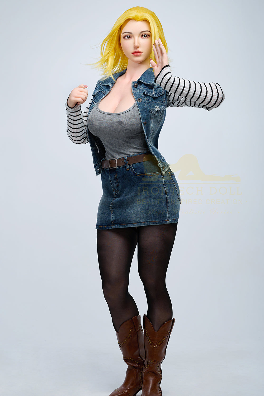 Dragon Ball Z Android 18 Sex Doll 159cm (B-Cup) - Irontech Doll