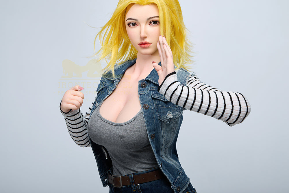 Dragon Ball Z Android 18 Sex Doll 159cm (B-Cup) - Irontech Doll