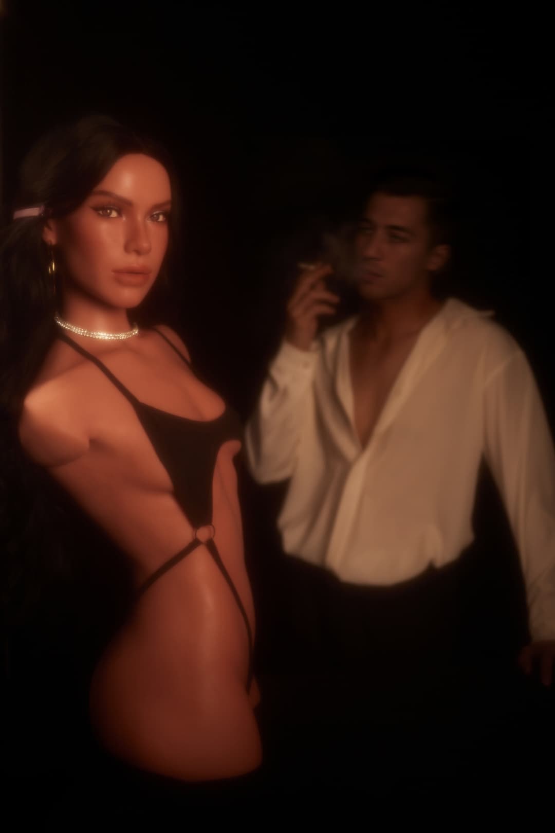 Flatchested Climax Doll Torso Carmen 80cm