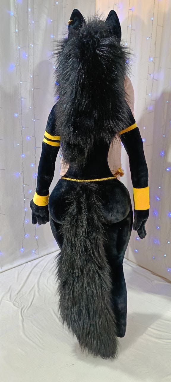 Furry Anubis Canine Sex Doll Plush