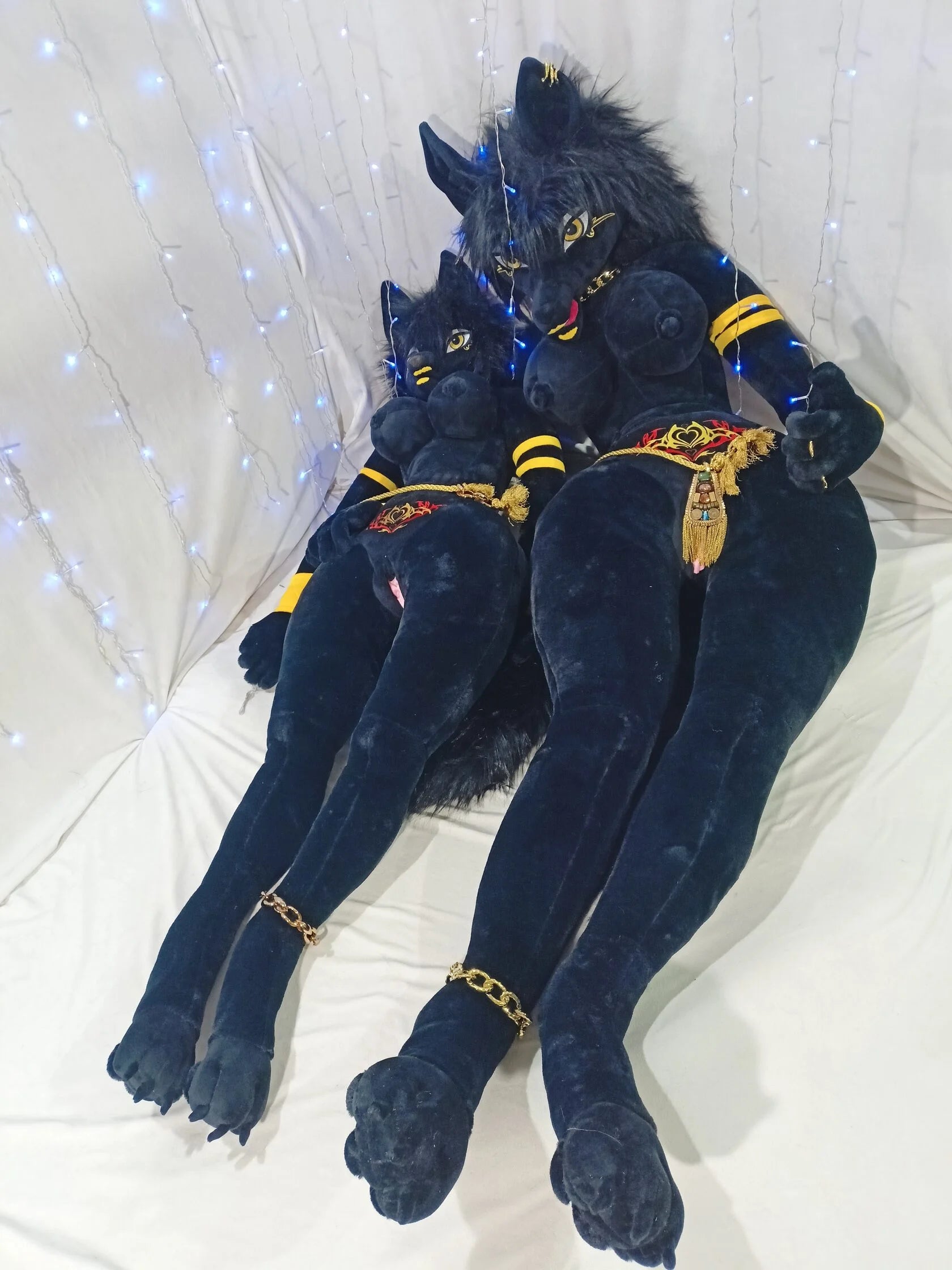 Furry Anubis Canine Sex Doll Plush