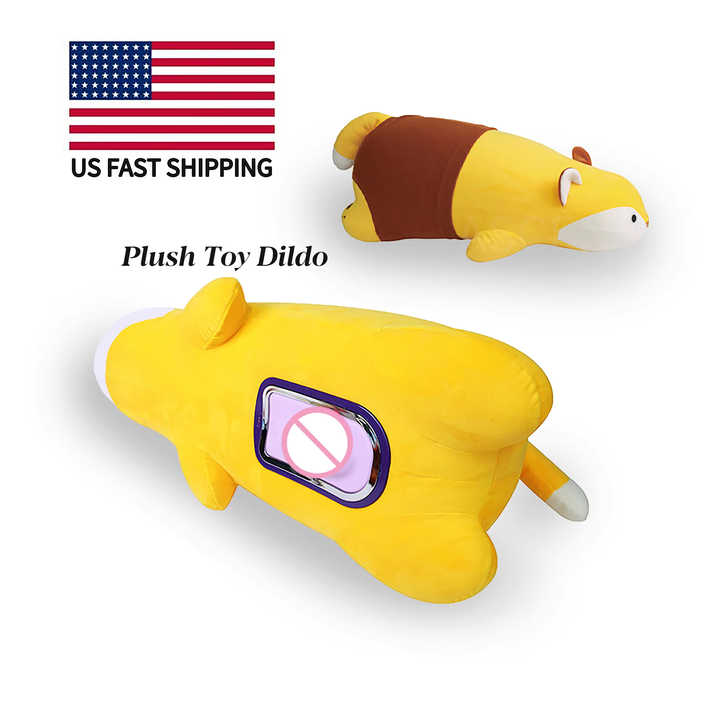 Furry Pet Fox Stuffed Animal Sex Toy for Women