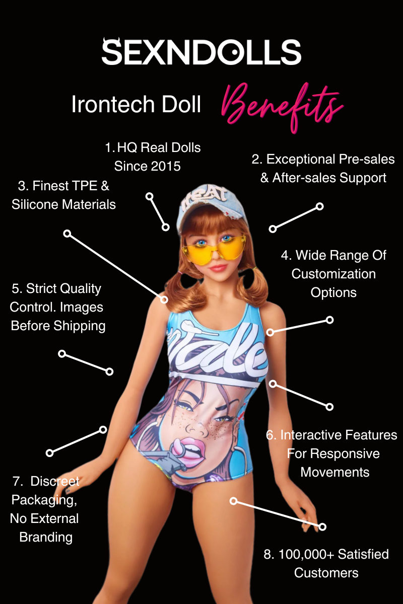 Irontech Doll Young Teen Sex Doll Miki 153cm