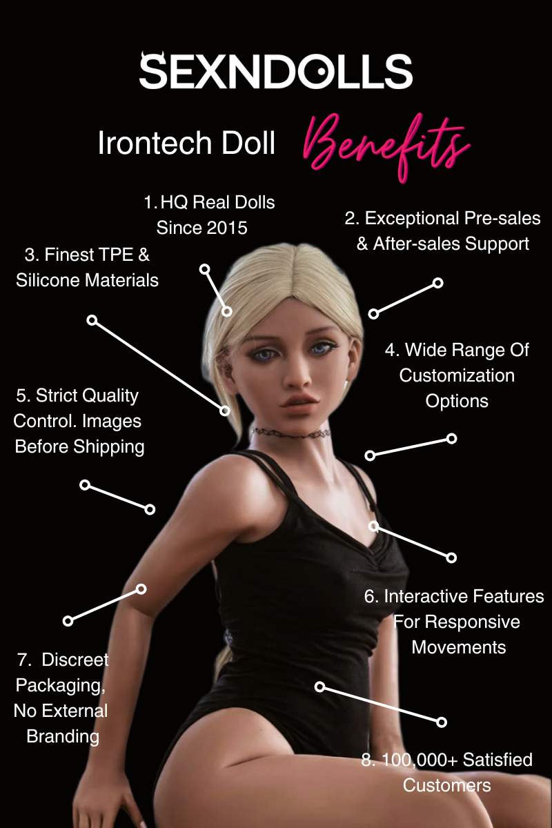 Irontechdoll Petite Teen Sex Doll Victoria 150cm