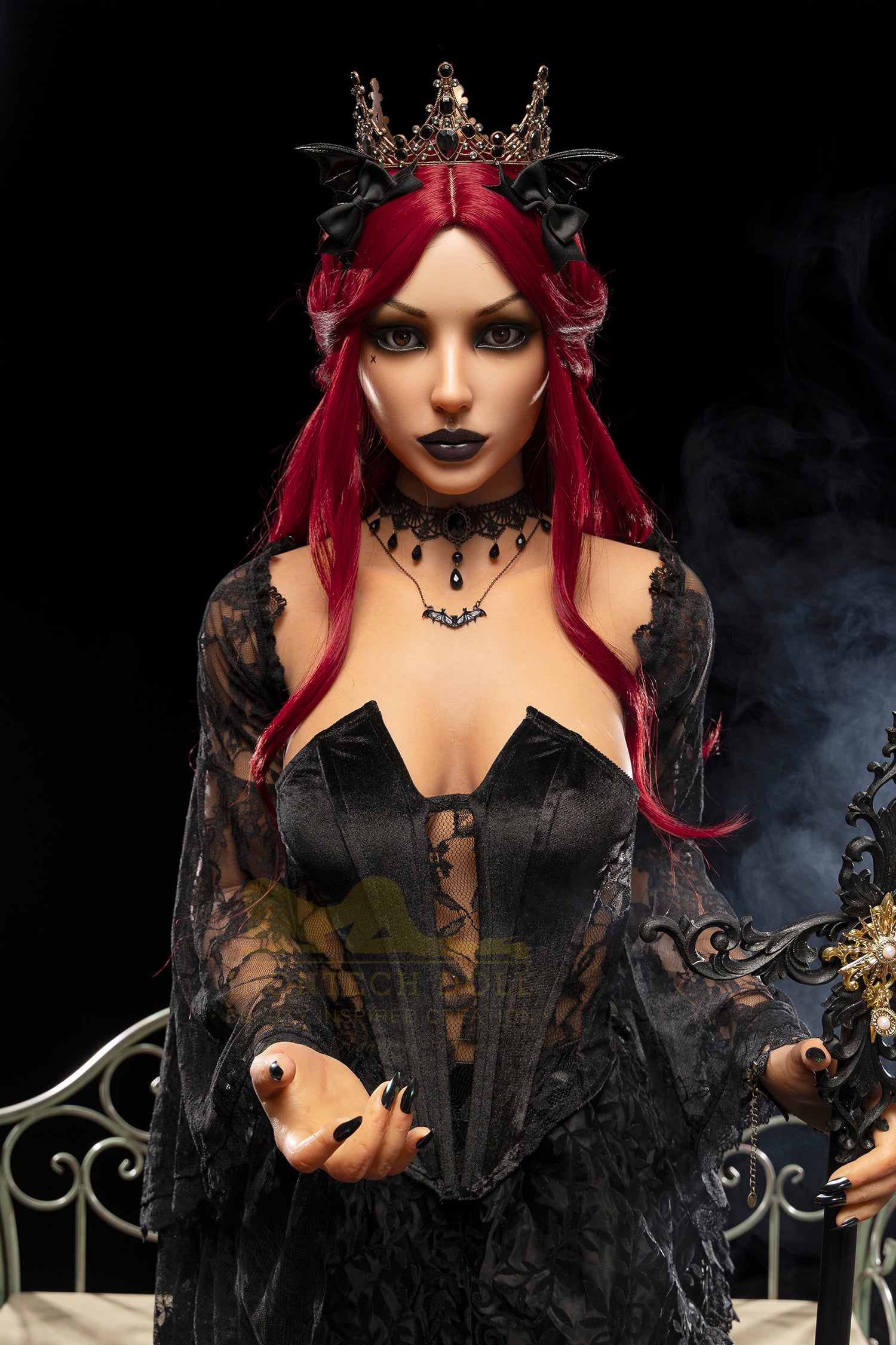 Jia 169cm Redhead Goth Girl B-Cup Sex Doll - Irontech Dolls