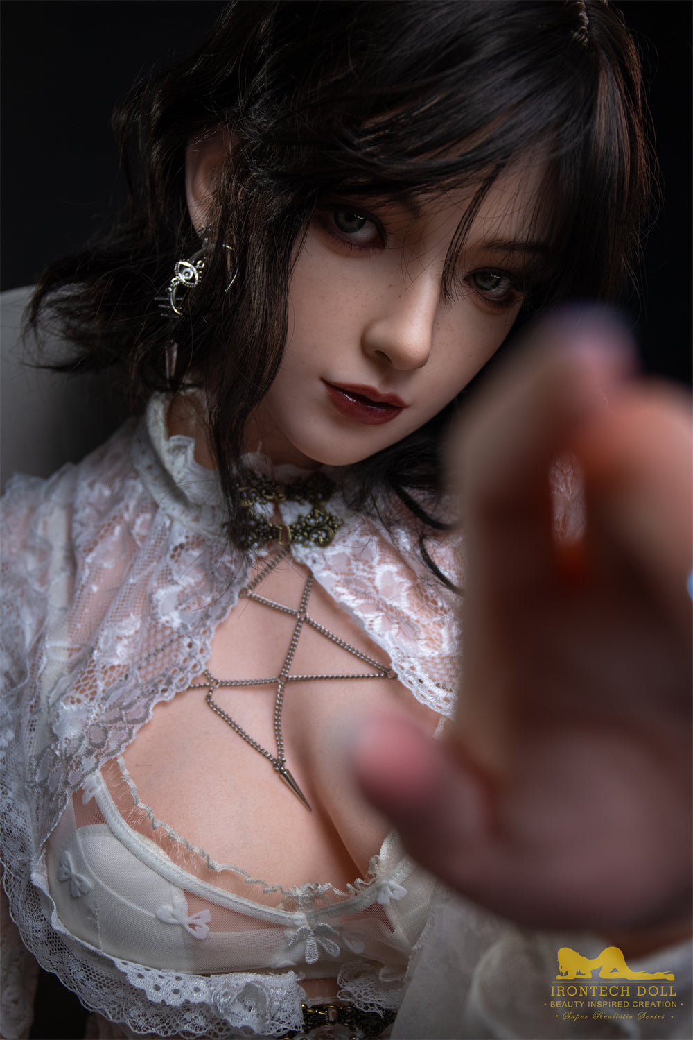 Karina High-End Silicone Goth Sex Doll 163cm - Irontech Doll