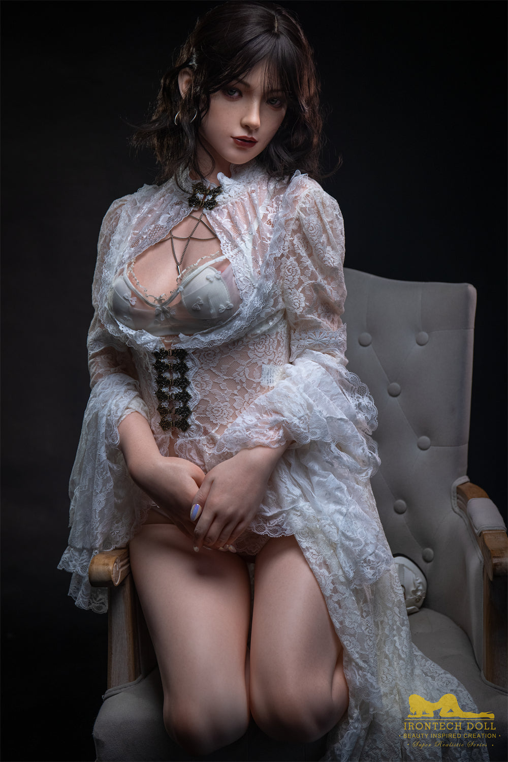 Karina High-End Silicone Goth Sex Doll 163cm - Irontech Doll