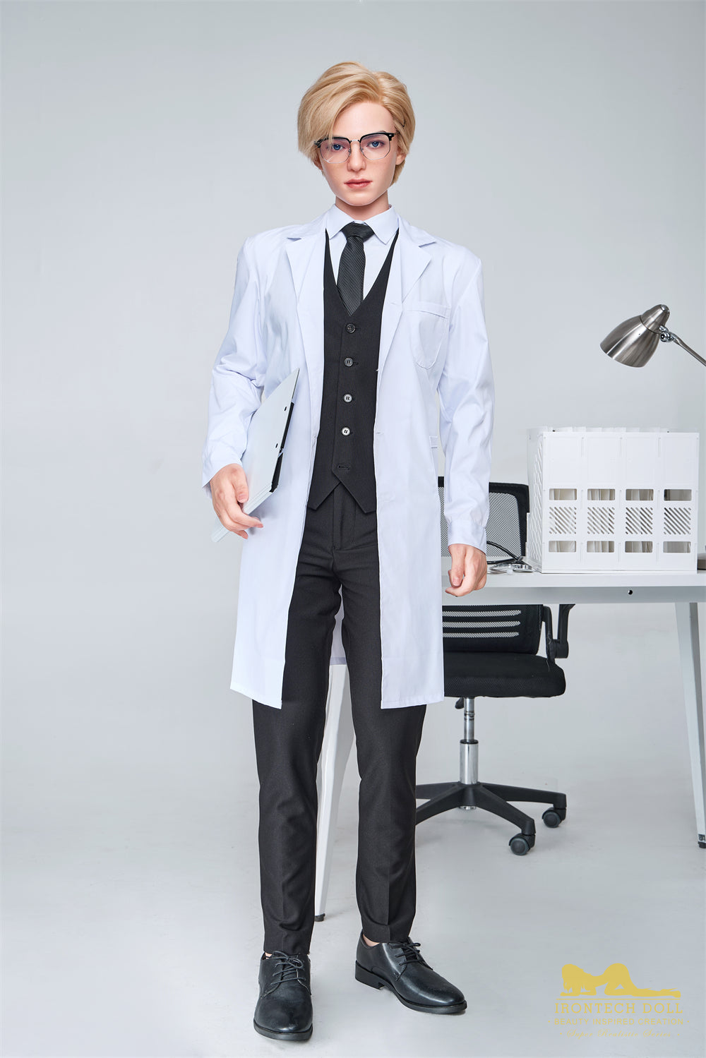 Kristoff 170cm Hot Doctor Male Sex Dolls - Irontech Dolls