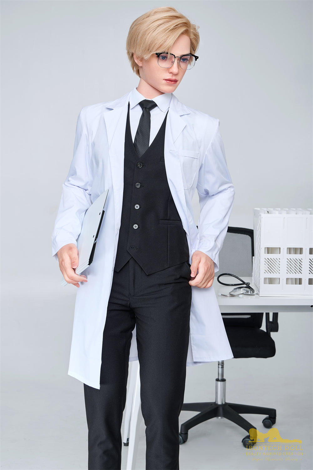 Kristoff 170cm Hot Doctor Male Sex Dolls - Irontech Dolls