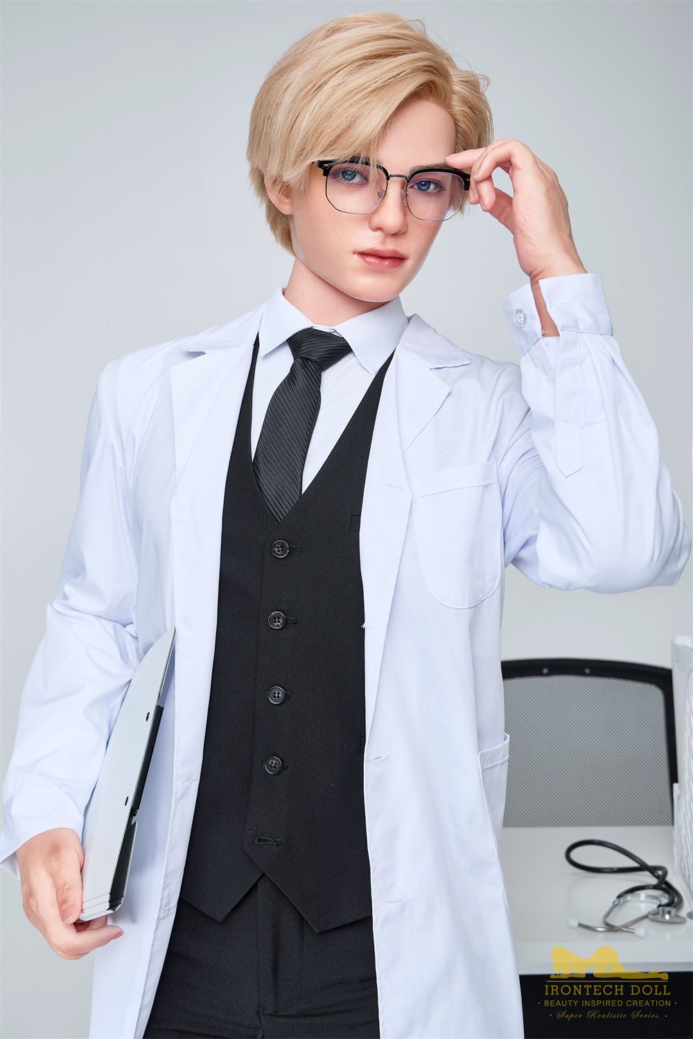 Kristoff 170cm Hot Doctor Male Sex Dolls - Irontech Dolls