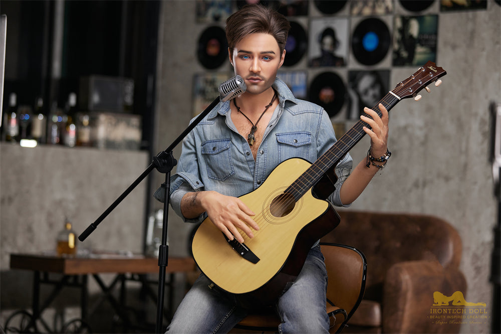 Leon 170cm Gay Musician Male Sex Doll - Irontech Doll