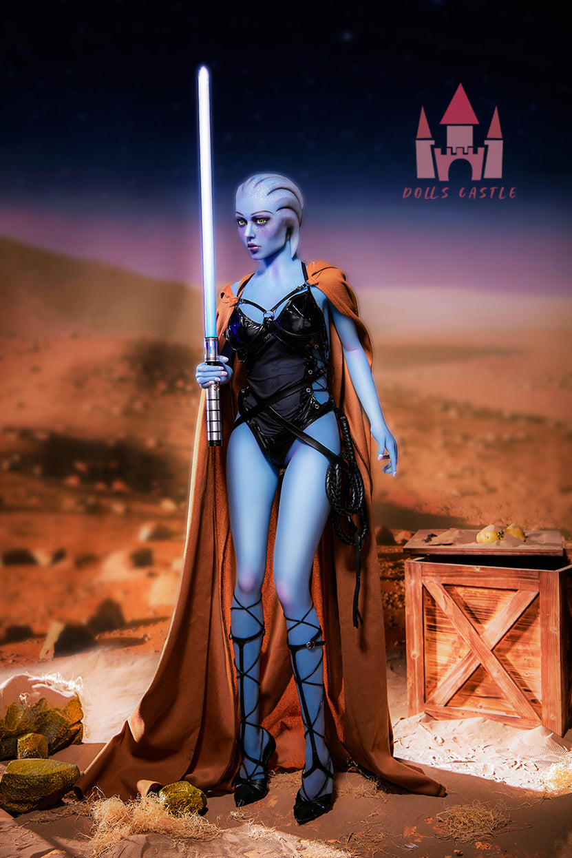 Light Blue Alien Jedi Starwars Sex Doll 153cm - Dolls Castle