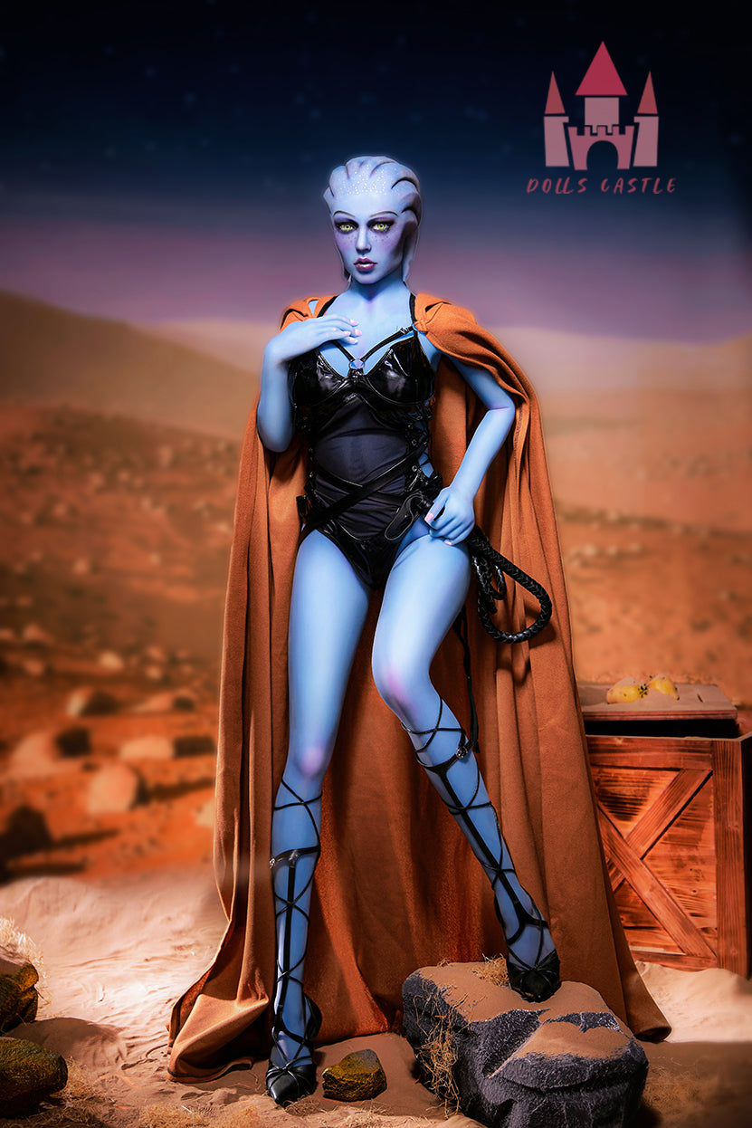 Light Blue Alien Jedi Starwars Sex Doll 153cm - Dolls Castle