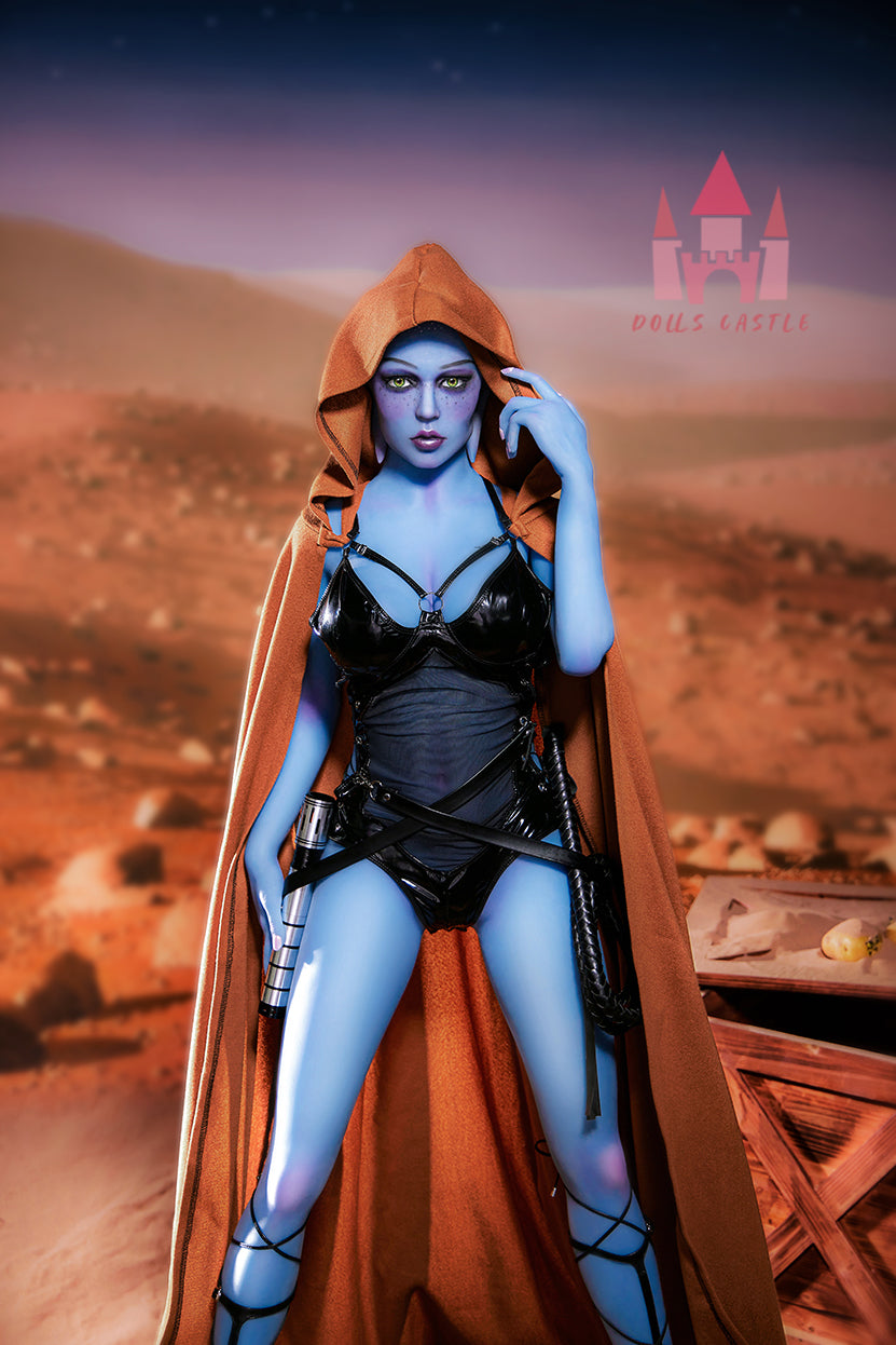 Light Blue Alien Jedi Starwars Sex Doll 153cm - Dolls Castle