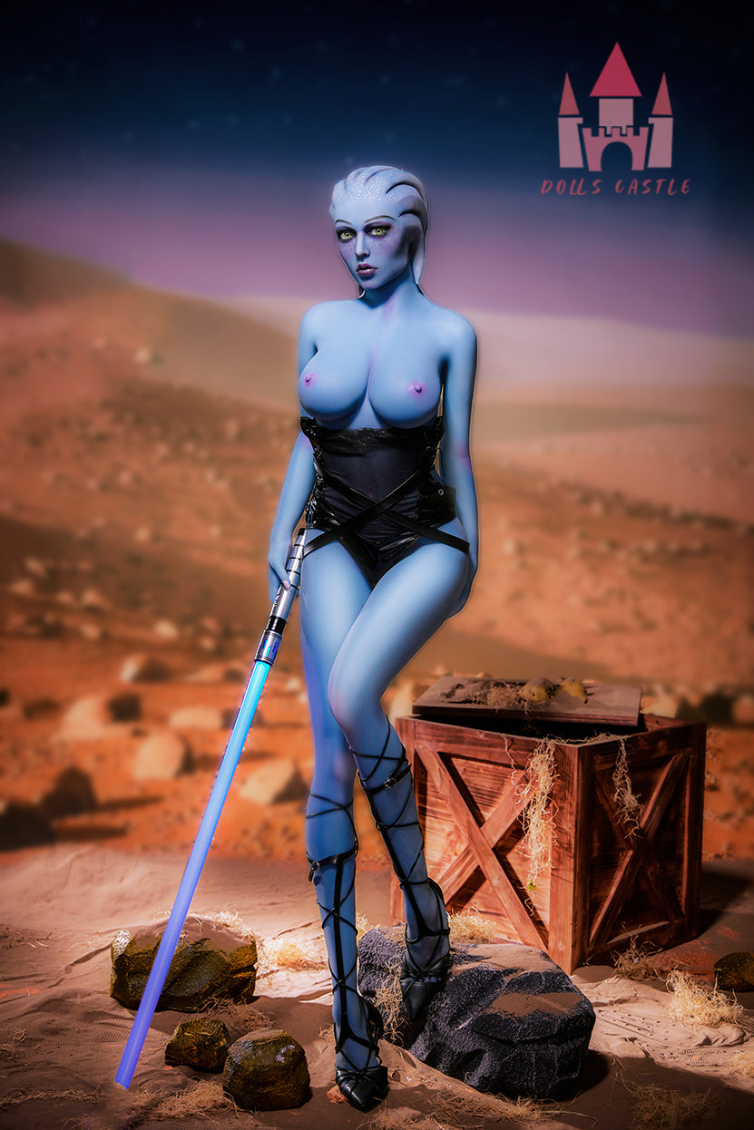 Light Blue Alien Jedi Starwars Sex Doll 153cm - Dolls Castle