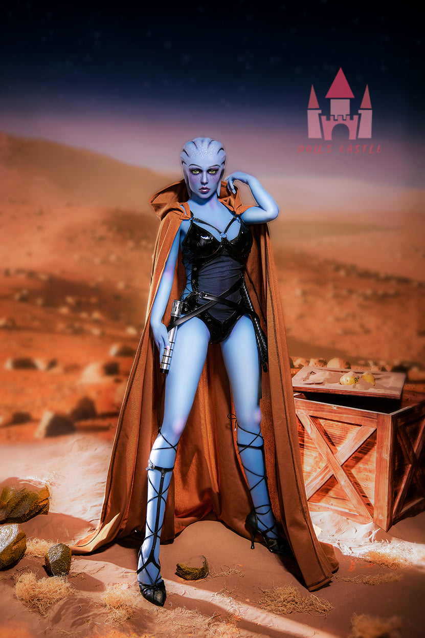 Light Blue Alien Jedi Starwars Sex Doll 153cm - Dolls Castle