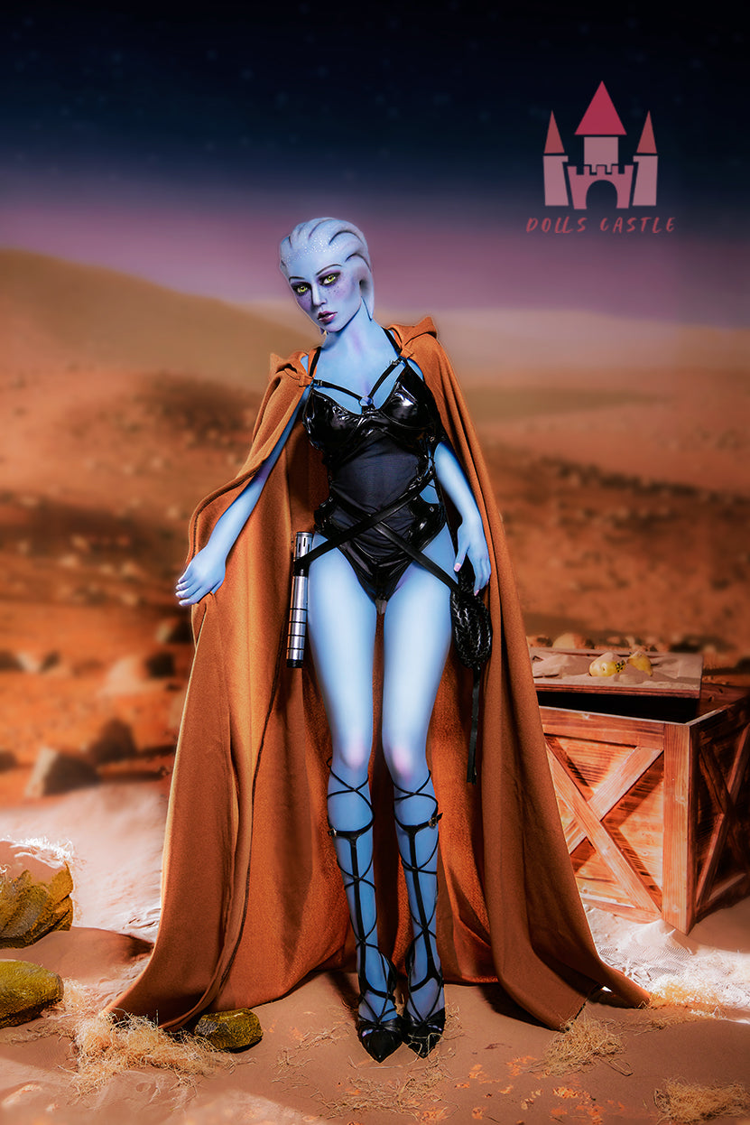 Light Blue Alien Jedi Starwars Sex Doll 153cm - Dolls Castle