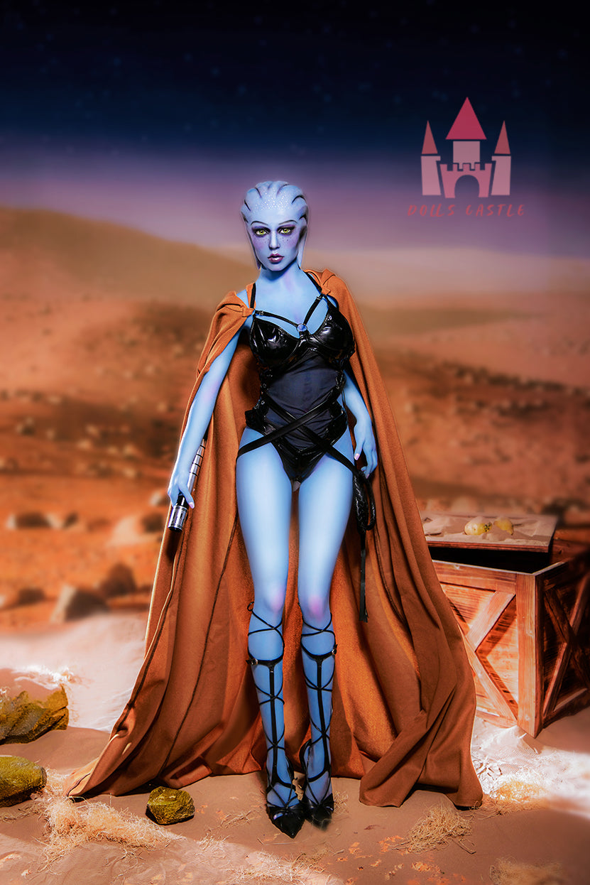 Light Blue Alien Jedi Starwars Sex Doll 153cm - Dolls Castle