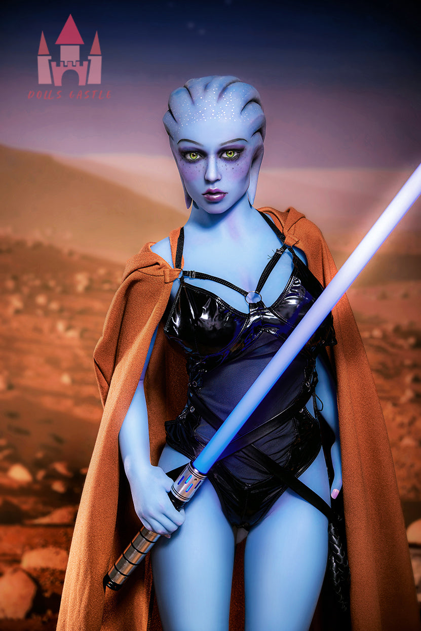 Light Blue Alien Jedi Starwars Sex Doll 153cm - Dolls Castle