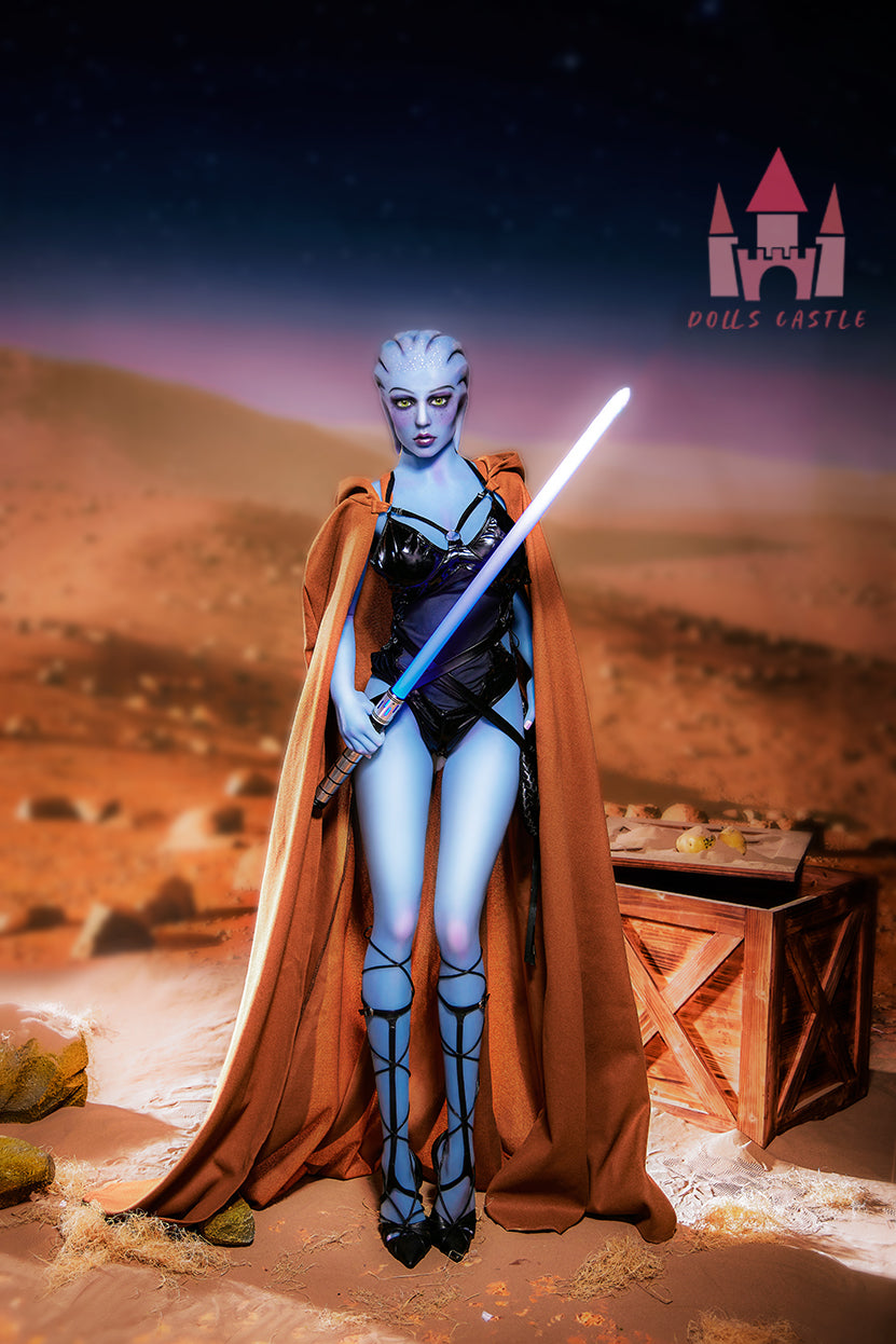 Light Blue Alien Jedi Starwars Sex Doll 153cm - Dolls Castle