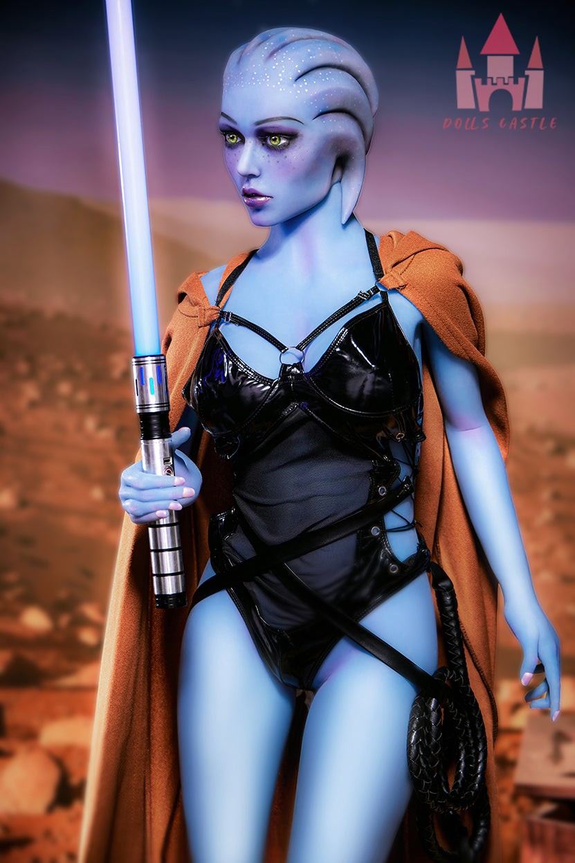 Light Blue Alien Jedi Starwars Sex Doll 153cm - Dolls Castle