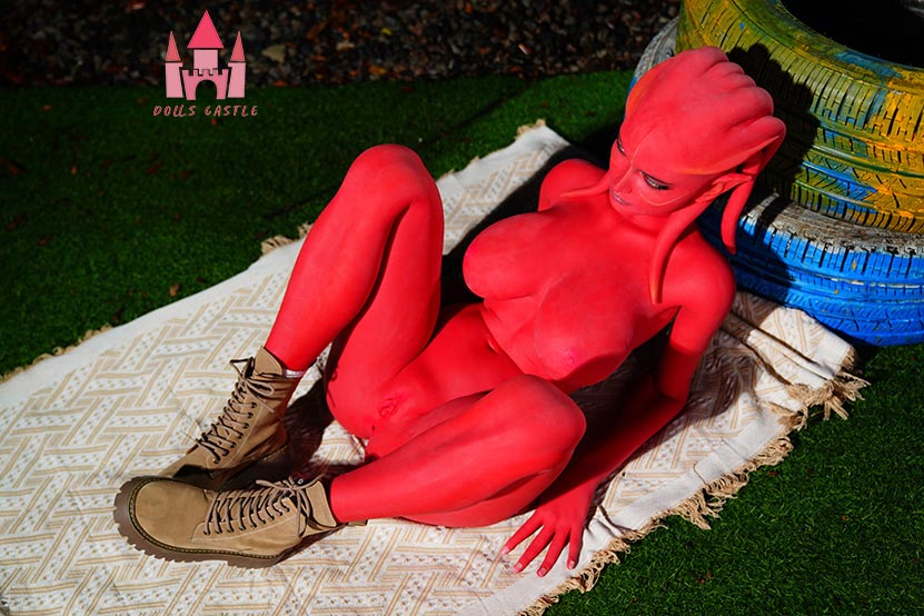 Lily Red Alien Species Star Wars Love Doll 160cm - Dolls Castle