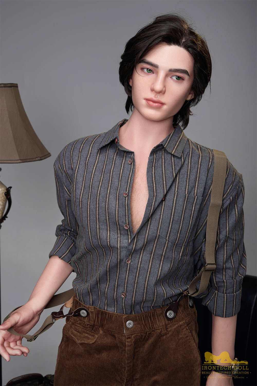 Lucas 170cm Camera Man Male Sex Dolls - Irontech Dolls