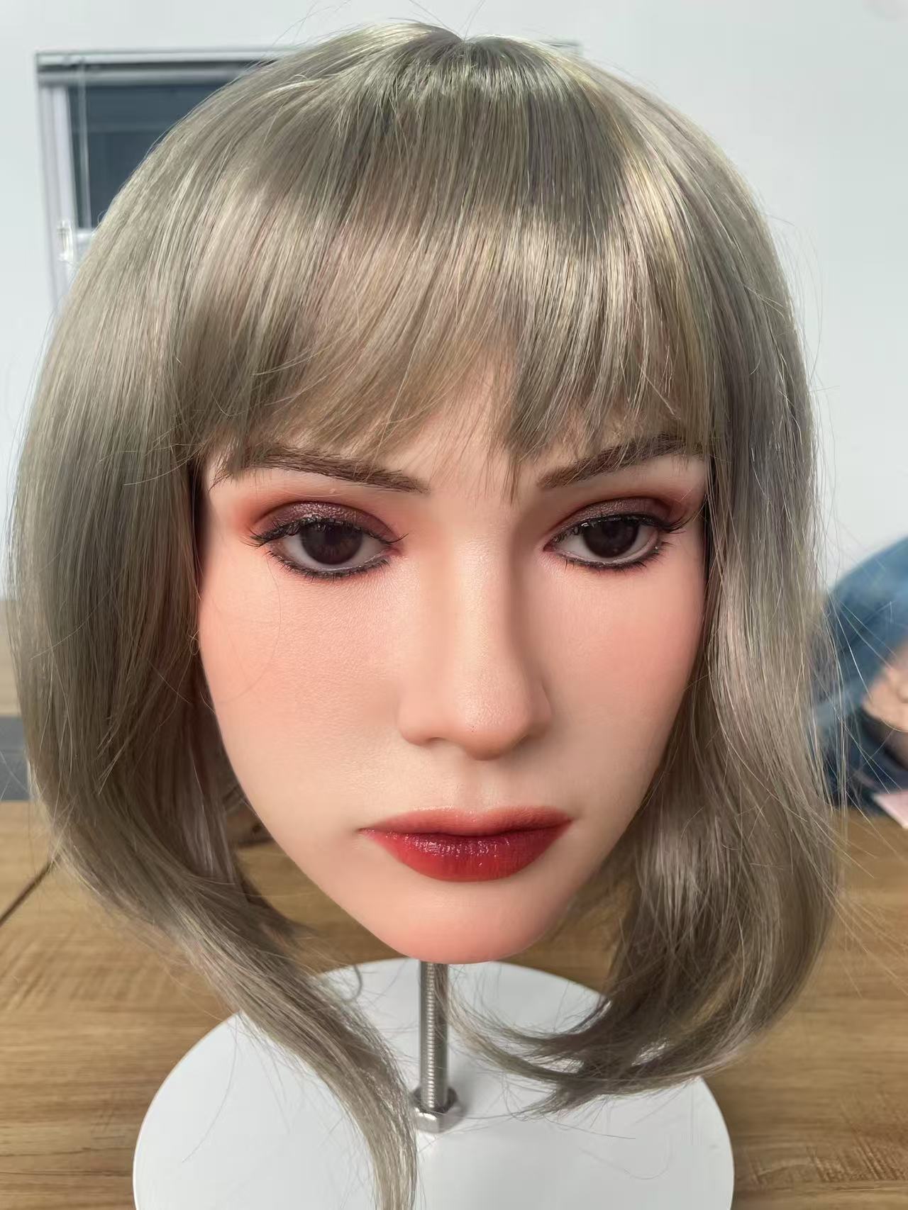 Silicone Sex Robot Head Brittany