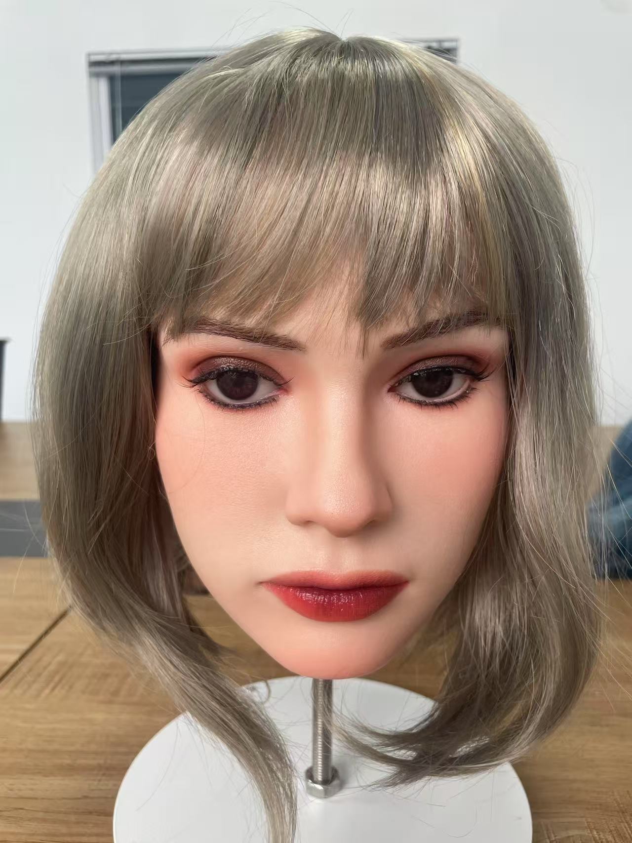 Silicone Sex Robot Head Brittany