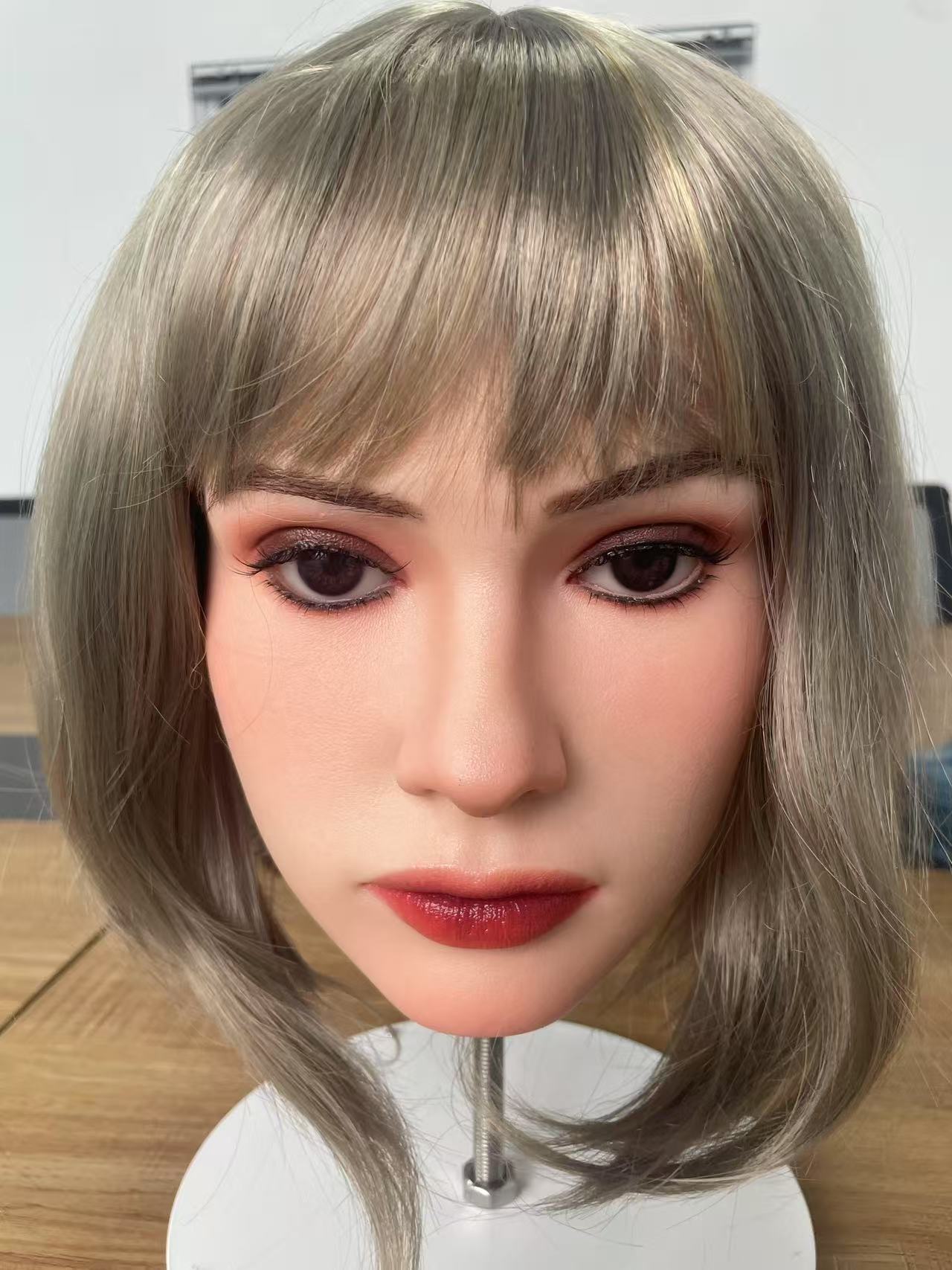 Silicone Sex Robot Head Brittany