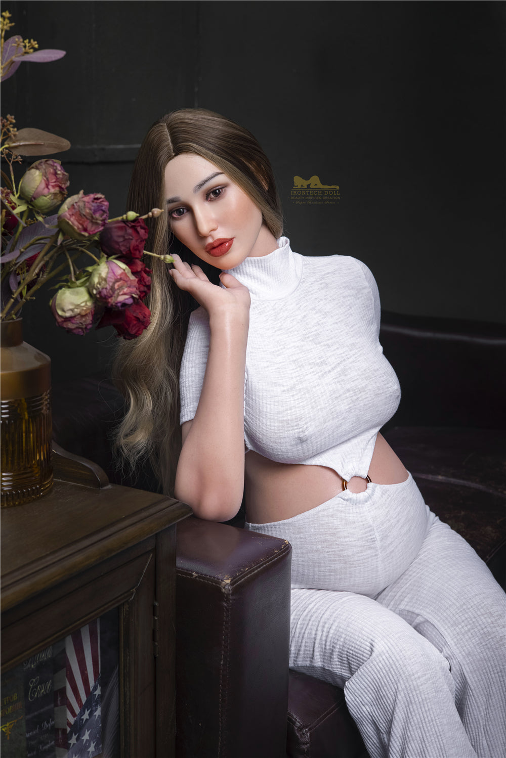 Pearl Realistic Pregnant Sex Doll 158cm (C-Cup) - Irontech Doll