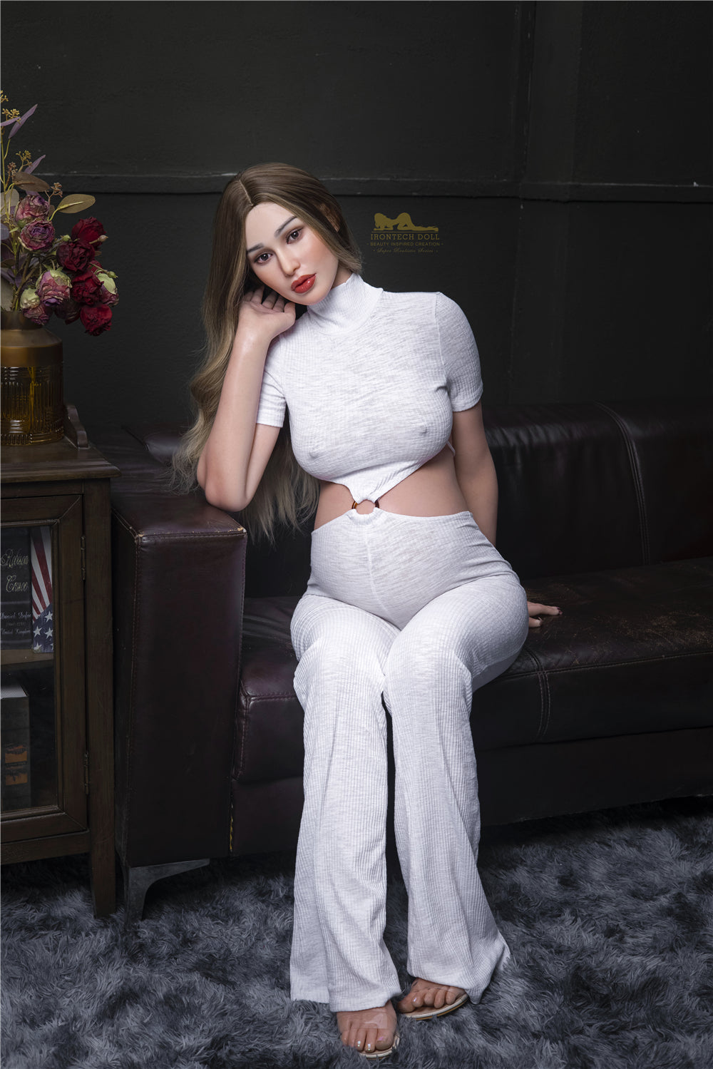 Pearl Realistic Pregnant Sex Doll 158cm (C-Cup) - Irontech Doll