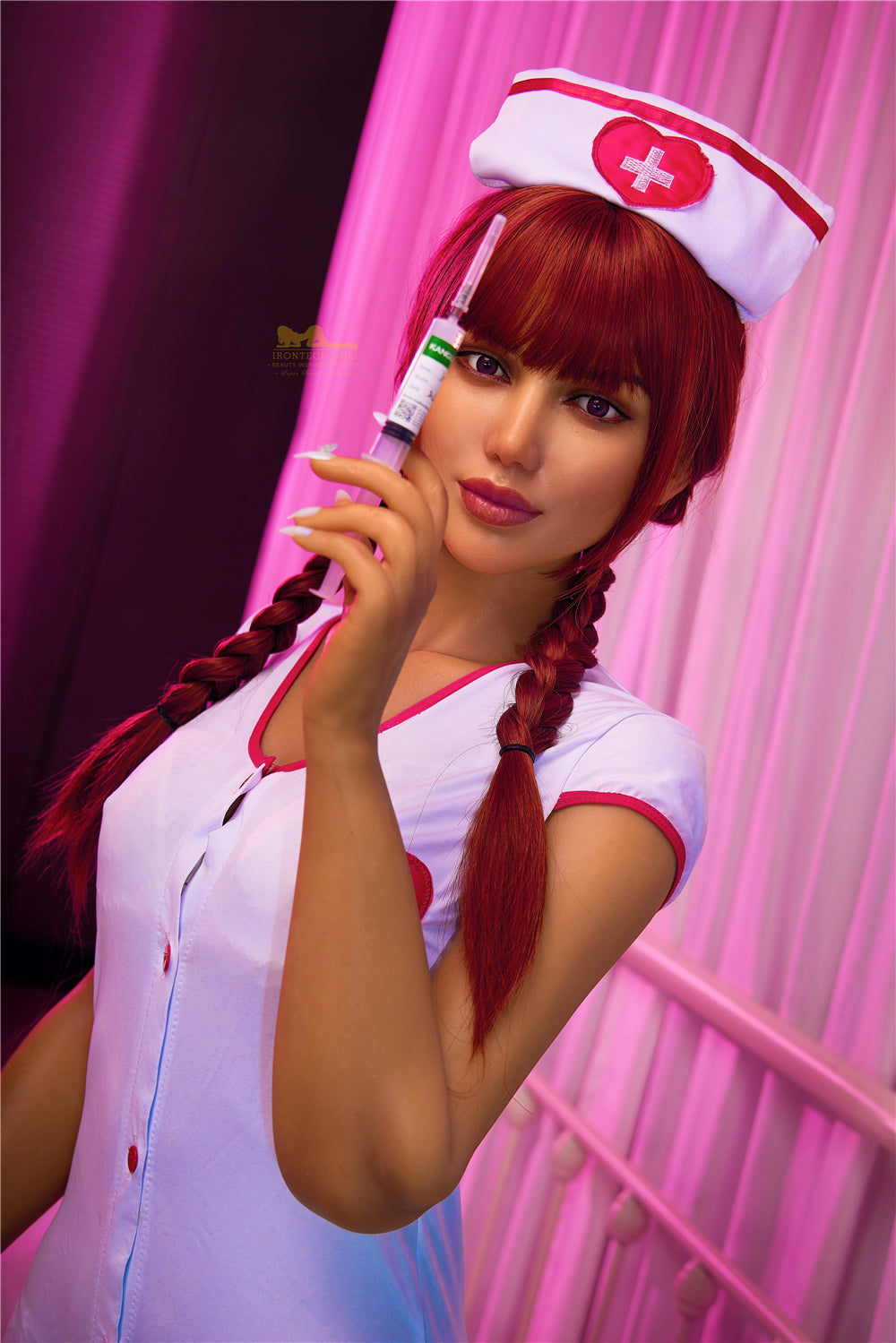 Selene Ginger Sex Doll Nurse 168cm (B-Cup) - Irontech Doll