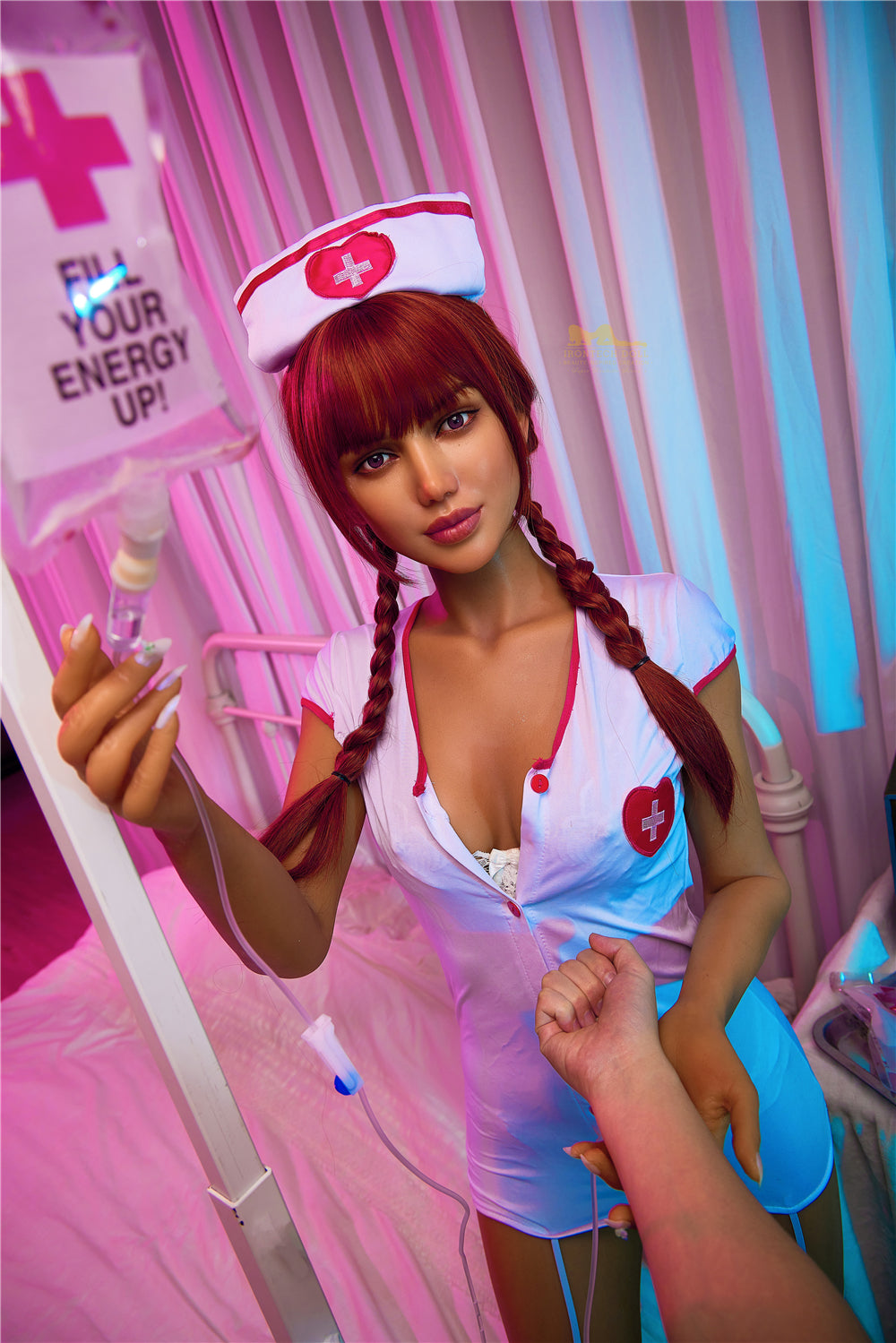 Selene Ginger Sex Doll Nurse 168cm (B-Cup) - Irontech Doll