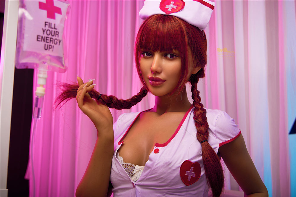 Selene Ginger Sex Doll Nurse 168cm (B-Cup) - Irontech Doll